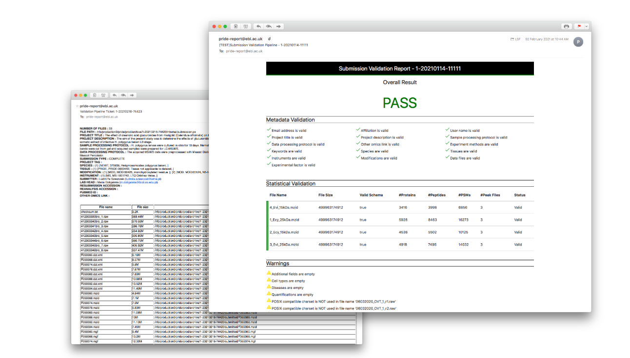 PRIDE API Core